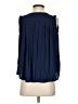 Ella Moss 100% Rayon Blue 3/4 Sleeve Blouse Size XS - photo 2