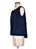 Ella Moss 100% Rayon Blue 3/4 Sleeve Blouse Size XS - photo 5