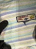 Caribbean Joe Stripes Blue Short Sleeve Blouse Size M (estimated) - photo 4
