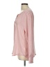 Joe Fresh 100% Polyester Pink Long Sleeve Blouse Size L - photo 5