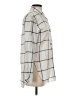 Athleta 100% Cotton Plaid Ivory Long Sleeve Button-Down Shirt Size S - photo 4