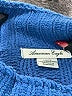 American Eagle Outfitters 100% Polyester Blue Turtleneck Sweater Size S - photo 7