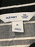 Old Navy 100% Cotton Stripes Black Long Sleeve Button-Down Shirt Size XL - photo 6