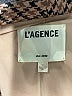 L'Agence Houndstooth Tan Blazer Size 14 - photo 6