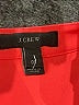 J.Crew 100% Polyester Red Sleeveless Blouse Size 00 - photo 7