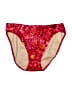Shape FX Floral Red Swimsuit Bottoms Size 10 - photo 1