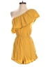 Ten Sixty Sherman Solid Yellow Romper Size XS - photo 1