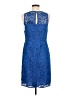 J.Crew Collection 100% Polyester Blue Cocktail Dress Size 8 - photo 2