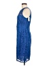 J.Crew Collection 100% Polyester Blue Cocktail Dress Size 8 - photo 5