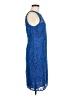 J.Crew Collection 100% Polyester Blue Cocktail Dress Size 8 - photo 4