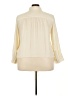 Avenue 100% Polyester Ivory 3/4 Sleeve Blouse Size 22 - 24 Plus - photo 2