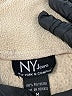 NY Jeans 100% Polyester Tan Coat Size M - photo 6