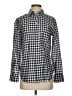 J.Crew Checkered-gingham Blue Long Sleeve Button-Down Shirt Size 2 - photo 1