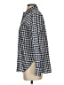 J.Crew Checkered-gingham Blue Long Sleeve Button-Down Shirt Size 2 - photo 5