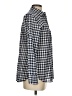 J.Crew Checkered-gingham Blue Long Sleeve Button-Down Shirt Size 2 - photo 4