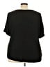 Unbranded Black Short Sleeve Blouse Size 4X - photo 2