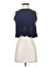 Assorted Brands Blue Sleeveless Top Size S - photo 1