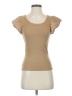 Gap Tan Short Sleeve Top Size XS - photo 1
