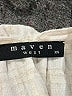 Maven West Ivory Short Sleeve Blouse Size XS - photo 7