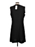MNG Solid Black Casual Dress Size 10 - photo 2