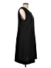 MNG Solid Black Casual Dress Size 10 - photo 4