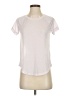 Athleta 100% Polyester White Active T-Shirt Size XS - photo 1