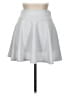 Unbranded Solid Silver White Casual Skirt Size M - photo 1
