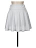 Unbranded Solid Silver White Casual Skirt Size M - photo 2