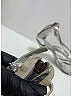 Miu Miu 100% Leather Metallic Silver Sandals Size EU 38 - photo 4