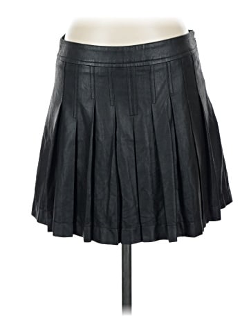 BCBGMAXAZRIA Faux Leather Skirt (view 1)