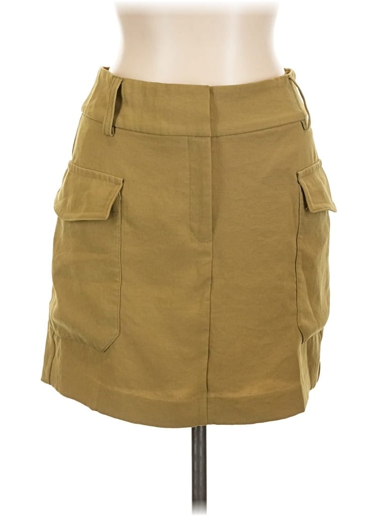 Pre-owned Express Casual Skirt In Tan