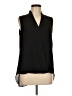 Max Studio 100% Polyester Black Sleeveless Blouse Size M - photo 1