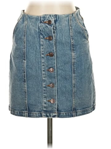 GB Denim Skirt (view 1)