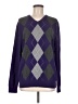 Old Navy Argyle Purple Pullover Sweater Size M - photo 1