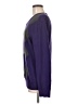 Old Navy Argyle Purple Pullover Sweater Size M - photo 5