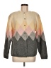 Jantzen Classics 100% Wool Argyle Gray Wool Cardigan Size M - photo 1
