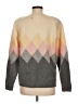 Jantzen Classics 100% Wool Argyle Gray Wool Cardigan Size M - photo 2