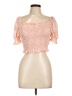 Love J Pink Short Sleeve Top Size L - photo 1