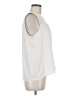 Ann Taylor 100% Polyester Ivory Sleeveless Blouse Size M - photo 4
