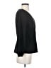 J.Crew 100% Polyester Black Long Sleeve Blouse Size 0 - photo 4