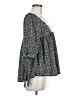 Jun Black 3/4 Sleeve Blouse Size M (estimated) - photo 4