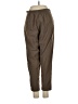Fabindia 100% Cotton Solid Brown Casual Pants Size S - photo 2