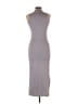 Icon Apparel Gray Casual Dress Size M - photo 2