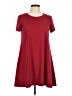 Shein Solid Burgundy Casual Dress Size M - photo 1