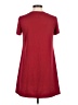Shein Solid Burgundy Casual Dress Size M - photo 2