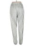 Unbranded 100% Polyester Checkered-gingham Gray Casual Pants Size 1X - photo 2