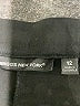 Briggs New York 100% Polyester Solid Black Dress Pants Size 12 - photo 7