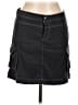 Athleta Black Gray Denim Skirt Size 12 (estimated) - photo 1