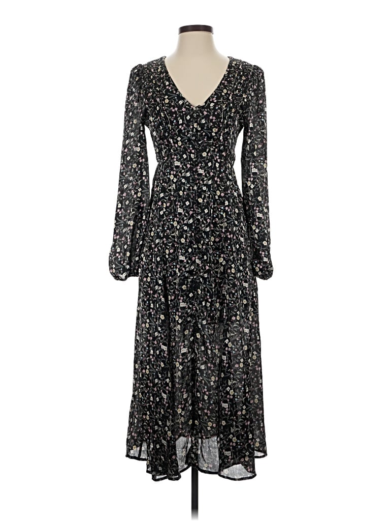 Pre-owned Heartloom Casual Dress In Black