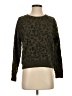 Rails Animal Print Brown Pullover Sweater Size S - photo 1